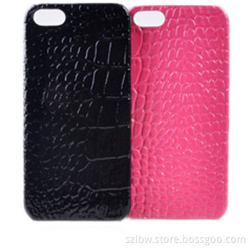 Housing for iPhone with Alligator Leather